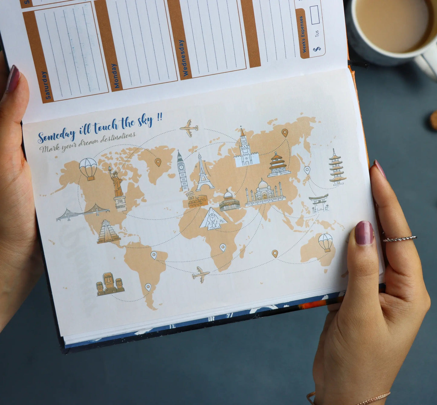 بيتي صغير بكندا| Weekly planner + poster