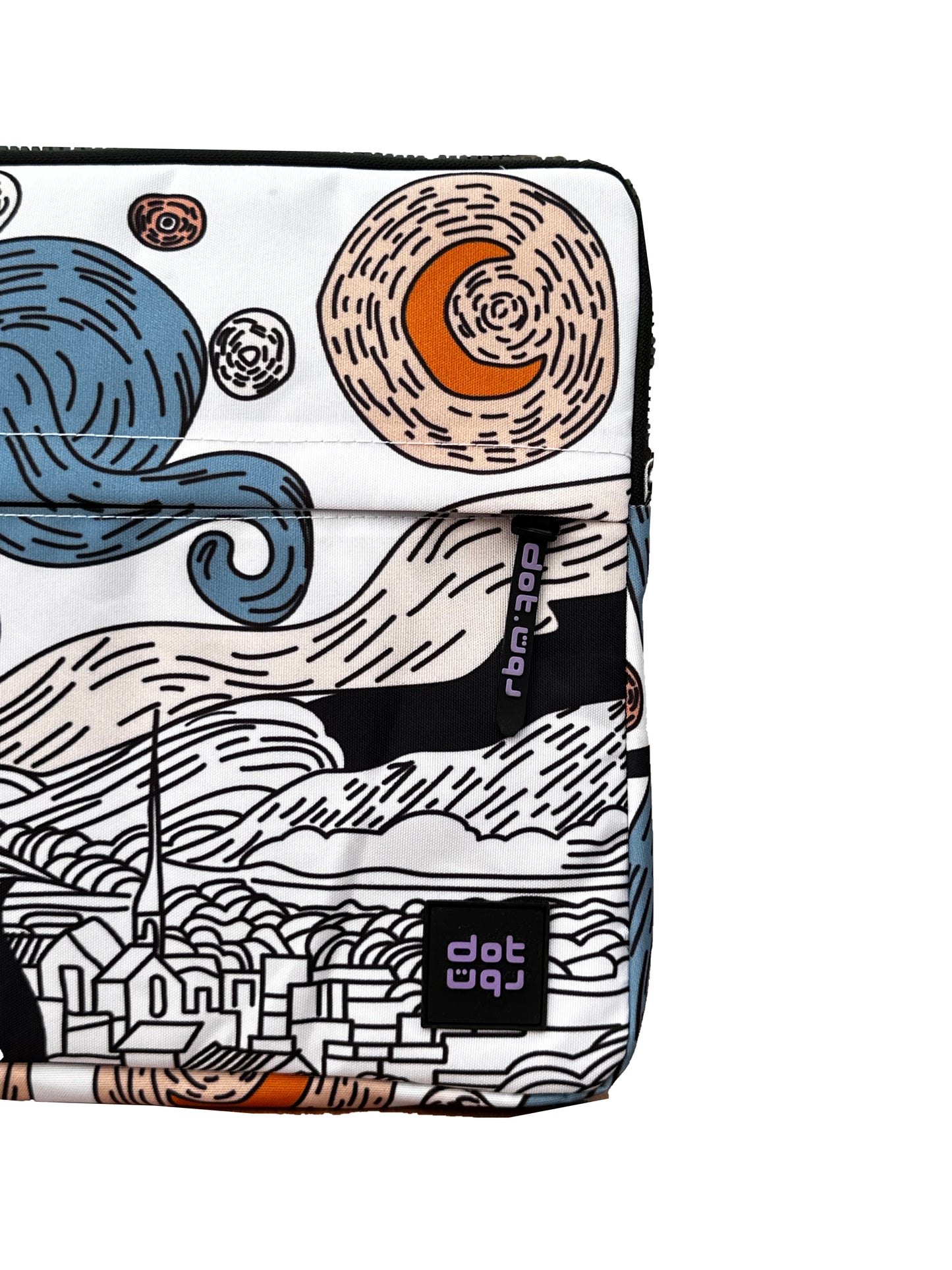 Starry Night Dark 15.6 inch Laptop Sleeve