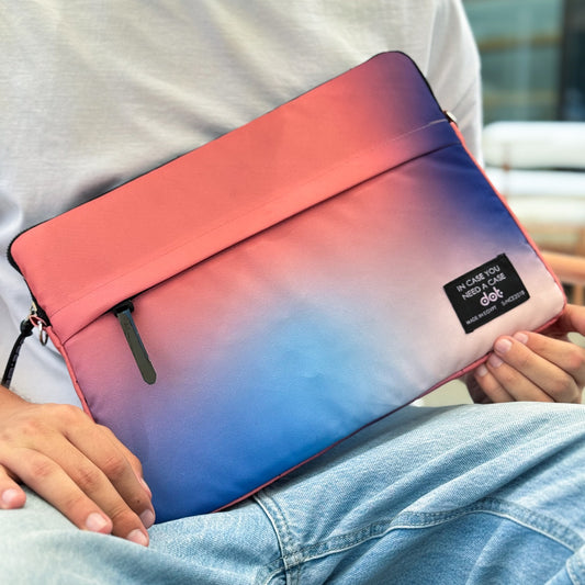 Gradient glow in Pastel harmony 15.6 inch Laptop Sleeve