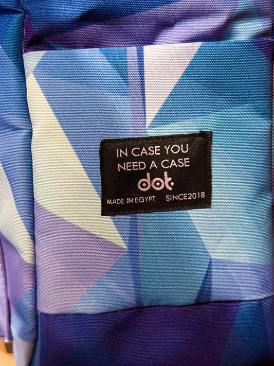 Blue Crystal Backpack