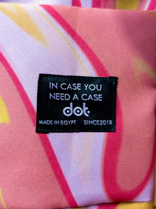 Pink Orange Marble Backpack