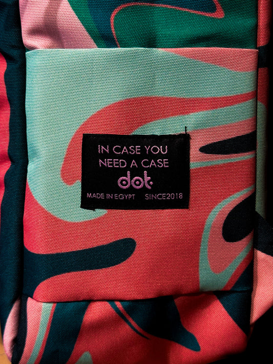 Marbled Abstract Colors Backpack