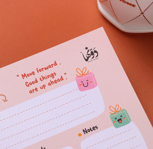 Grateful - To Do pad english