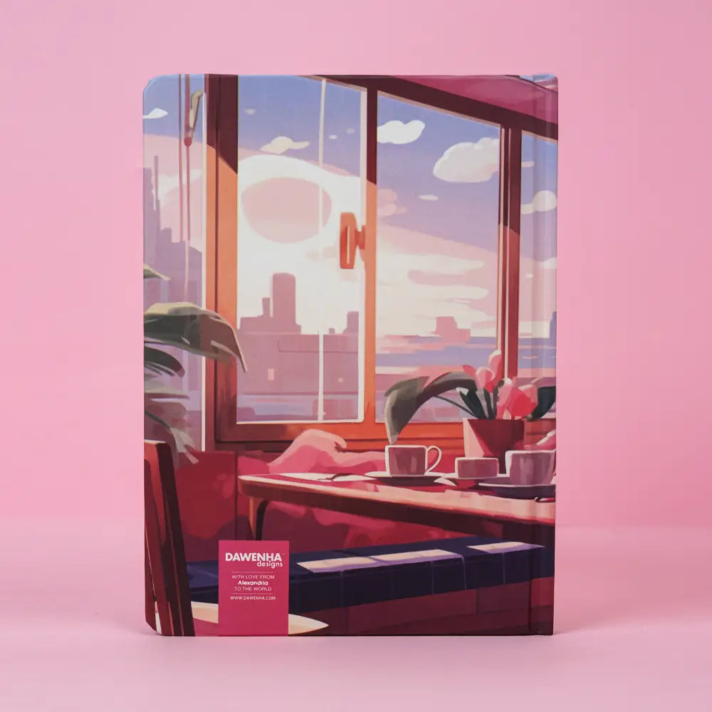 Pinky Cafe Vibes | Safezone Notebook