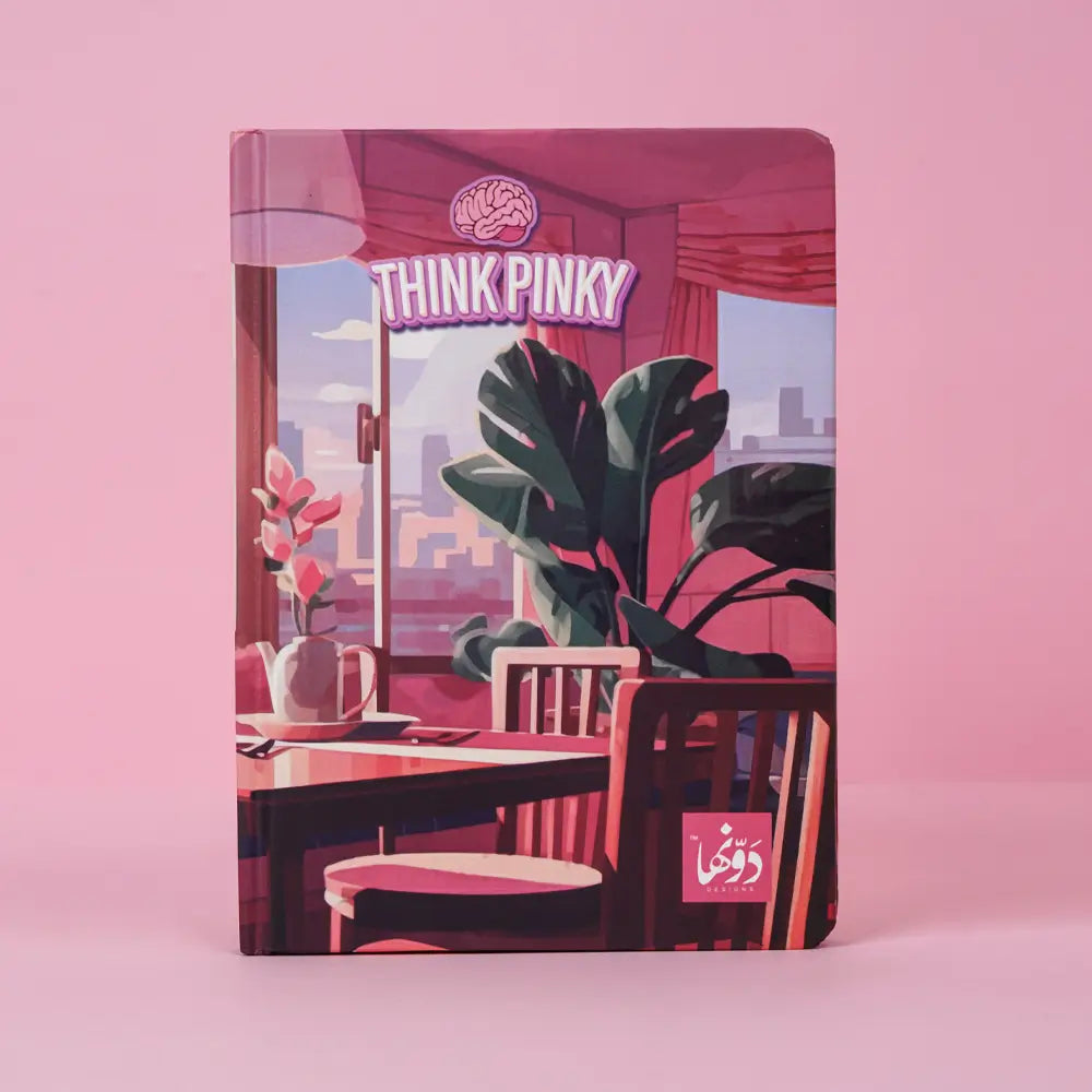 Pinky Cafe Vibes | Safezone Notebook