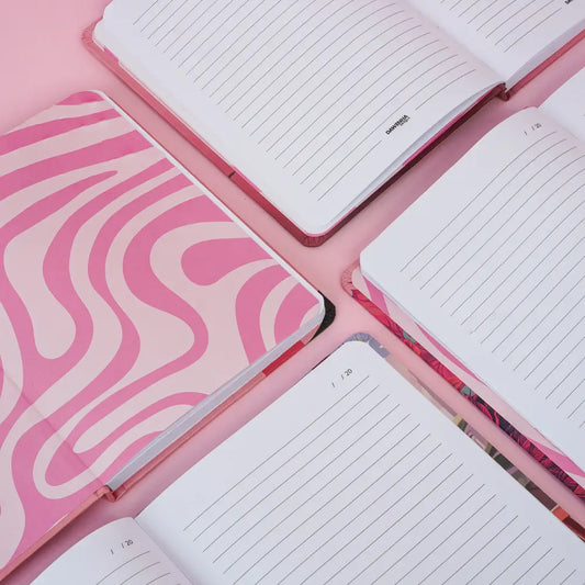 Pinky Cafe Vibes | Safezone Notebook