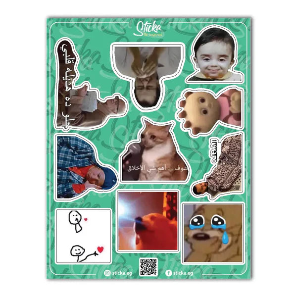 Comics sticker