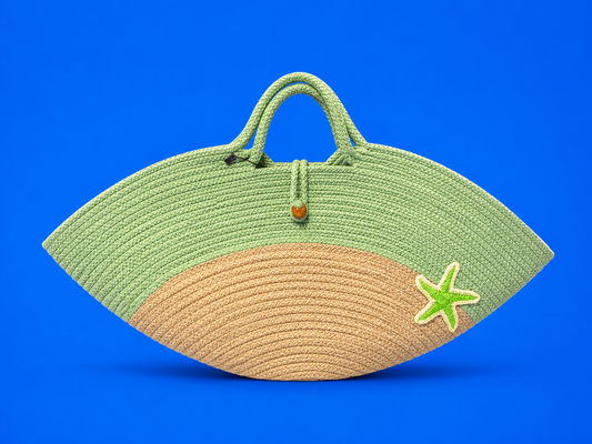 Beach Straw Tote Bag