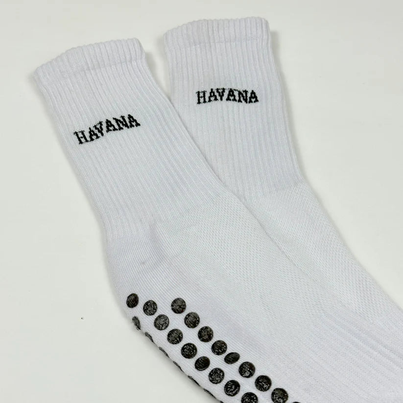 Silicone White Socks
