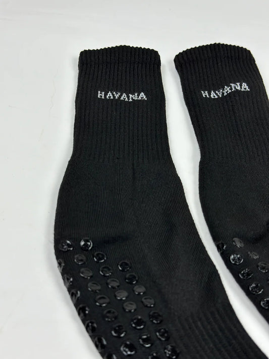 Silicone Black Socks