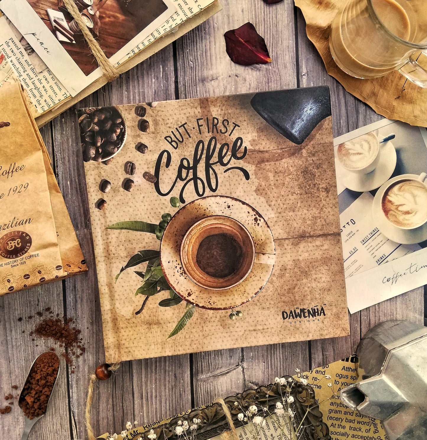 But First Coffee VINTAGE