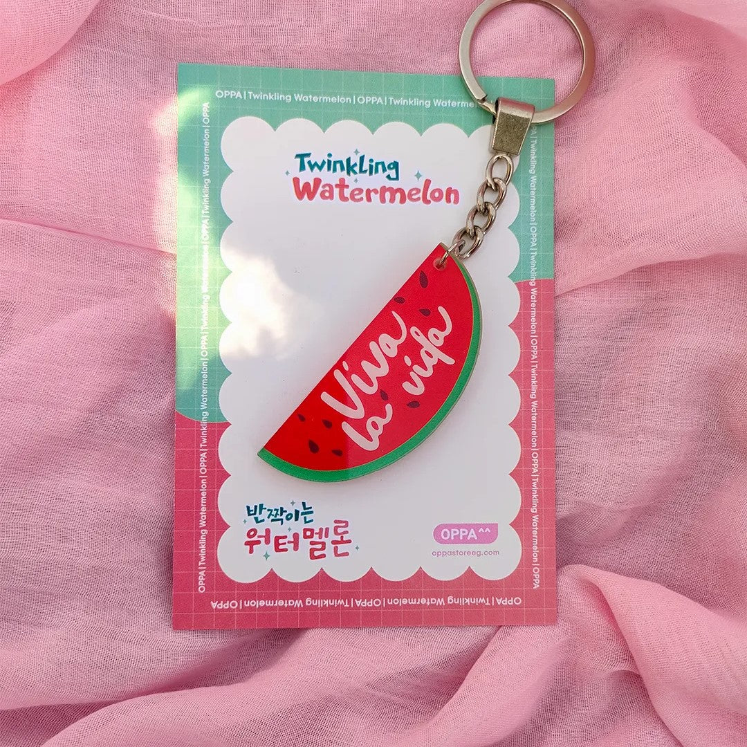Twinkling Watermelon iconic Keychain V.2