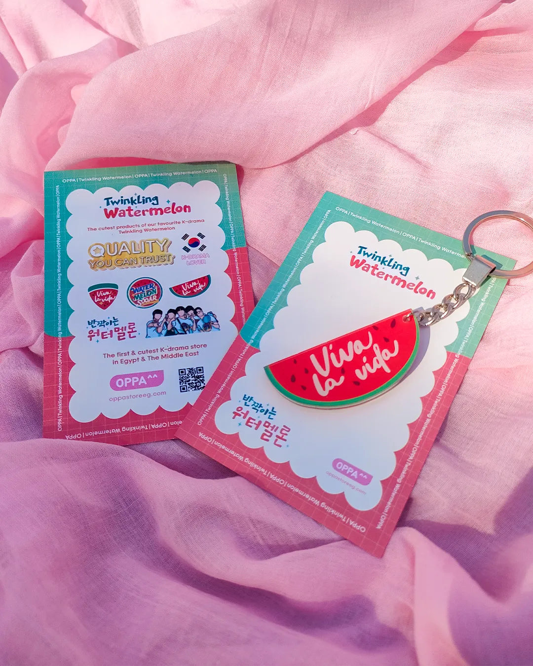 Twinkling Watermelon iconic Keychain V.2