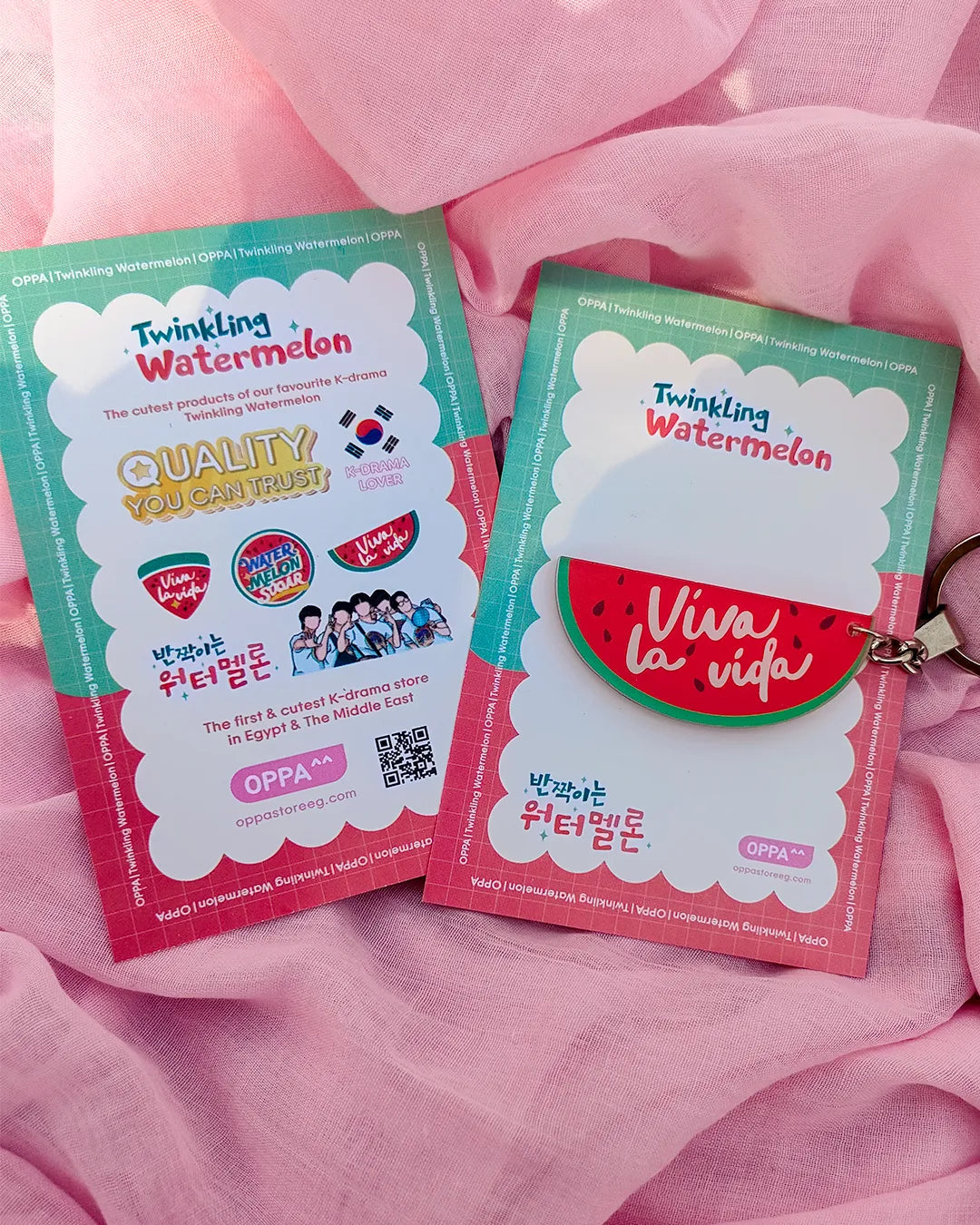 Twinkling Watermelon iconic Keychain V.2