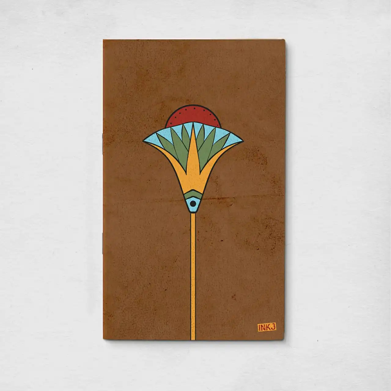 pharaonic 1 design design passport size Lined paper
