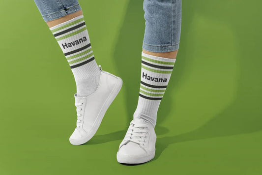 Havana OG Stripes Green/Black Socks