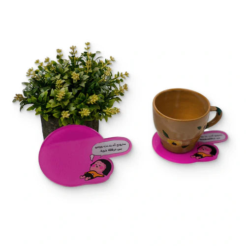 STRONG INDEBENDANT WOMEN coaster