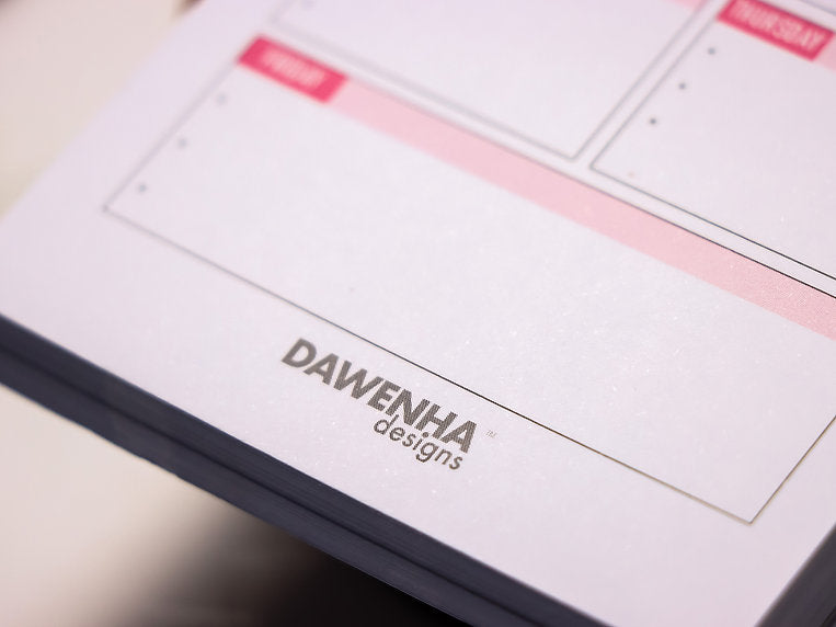 Weekly Planner Asian Style