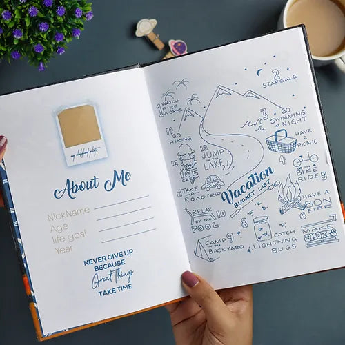 مُجرد التَفكير بِك Weekly planner + poster