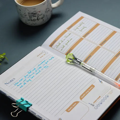 رُبما نمشي Weekly planner + poster