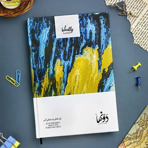 مُجرد التَفكير بِك Weekly planner + poster
