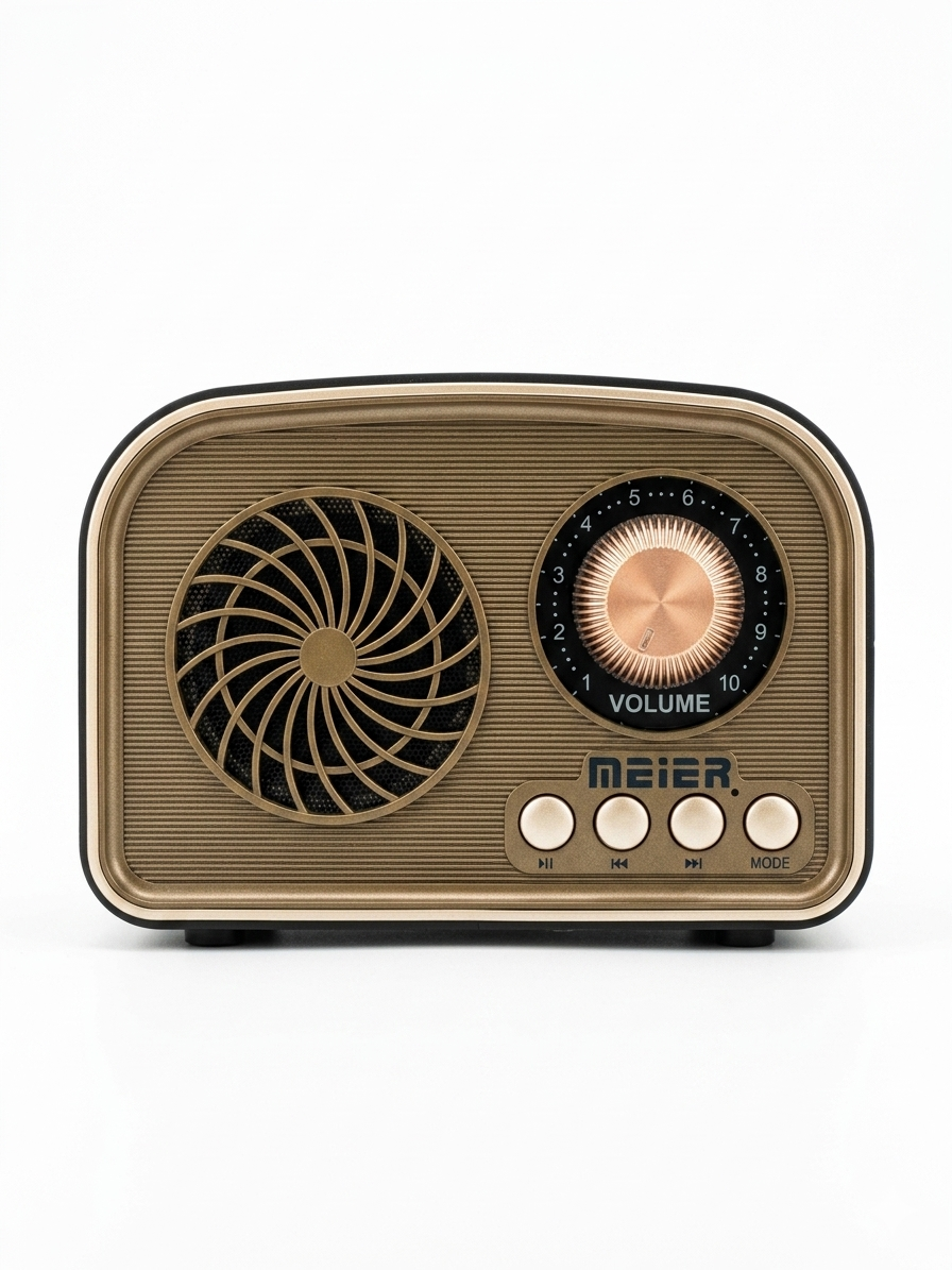 •Vintage Retro Bluetooth Radio (5398)