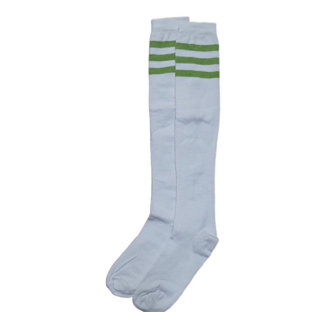 white with green lines colone