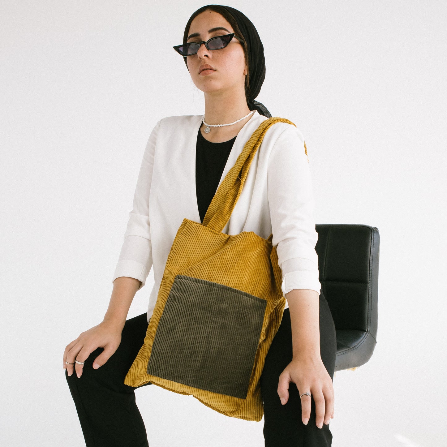 Basic Yellow Tote Bag - dotgallery