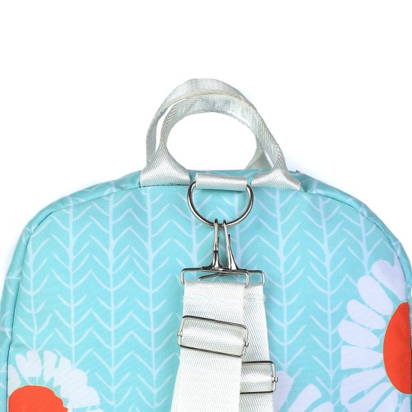 White Flower mini bag