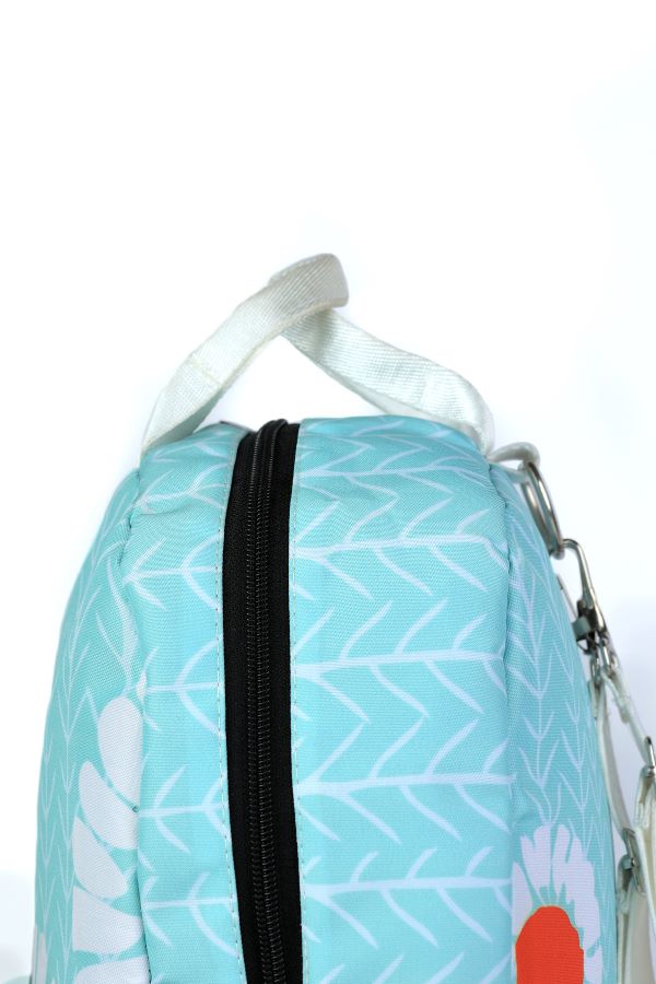 White Flower mini bag
