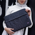 Midnight Doodles 15.6 inch Laptop Sleeve - dotgallery