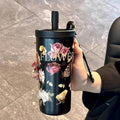 vacuum cup flower in black