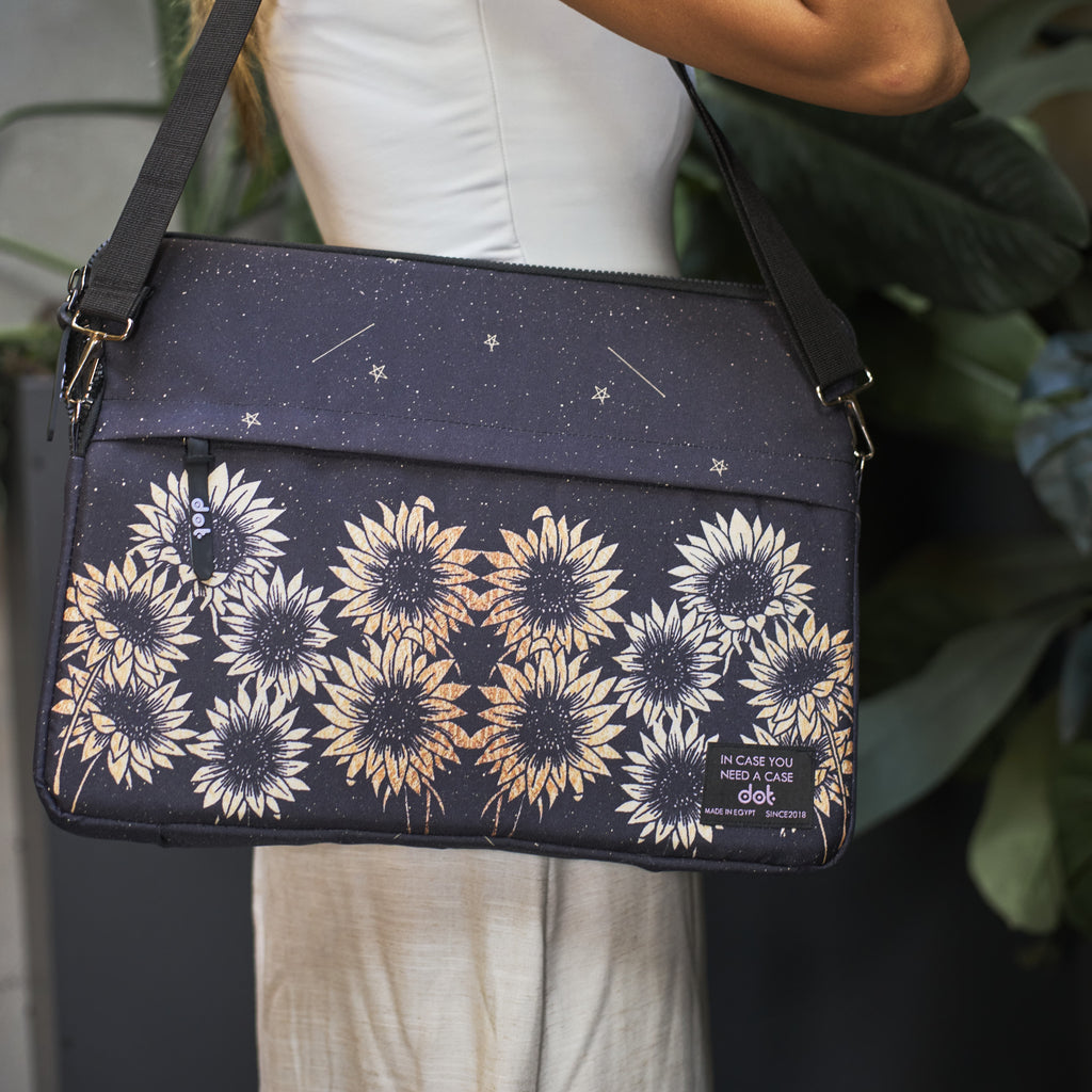 sunflower 15.6 inch Laptop Sleeve - dotgallery