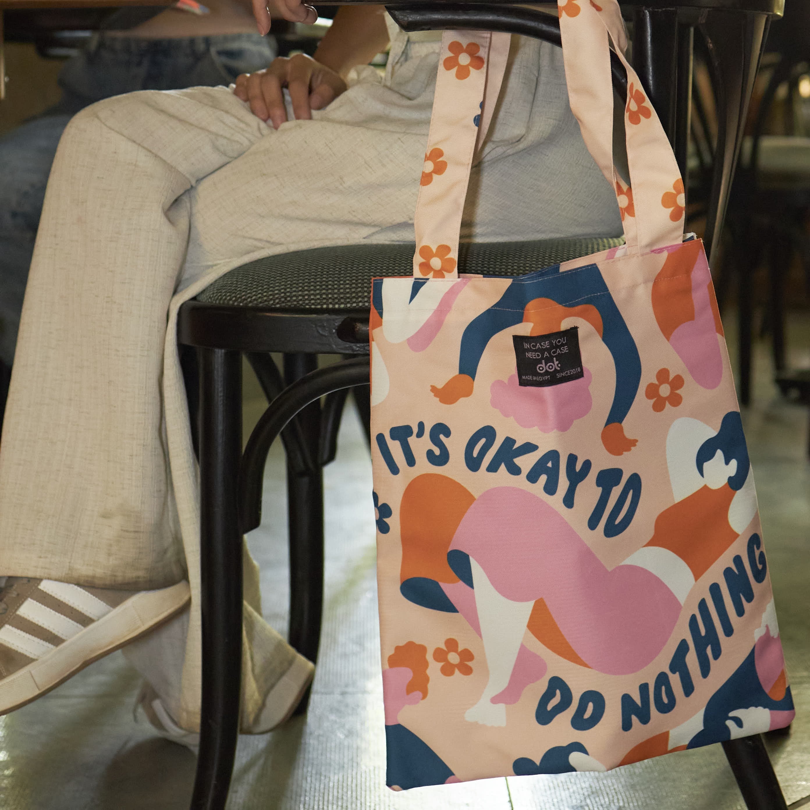Do Nothing Tote Bag - dotgallery