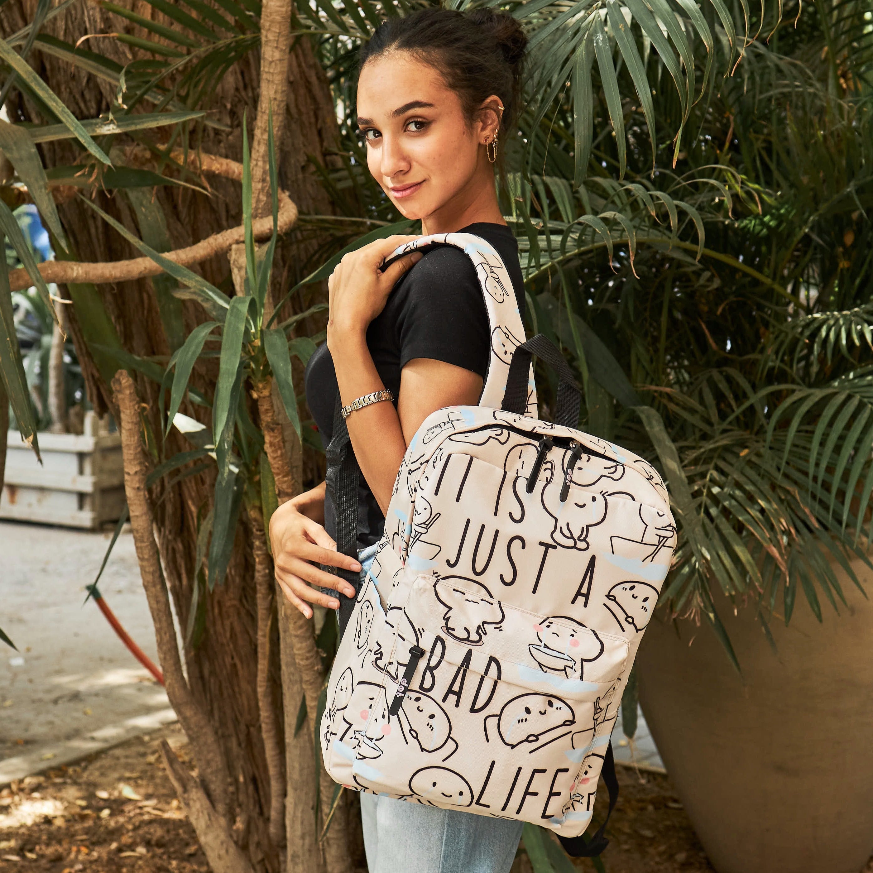 Just Bad Life Backpack - dotgallery