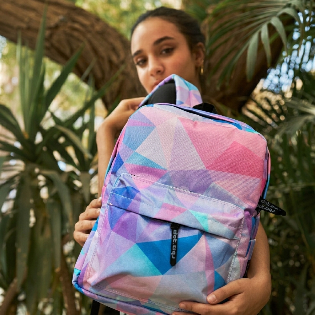 Pink Crystal Backpack - dotgallery