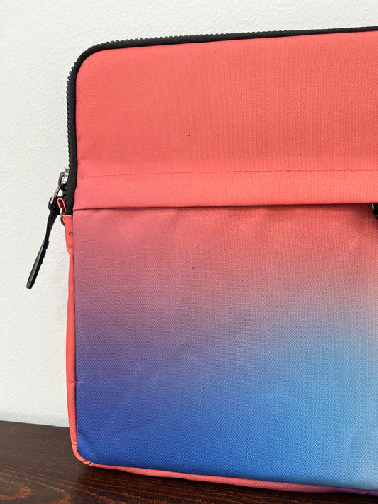 Gradient glow in Pastel harmony 13 inch Laptop Sleeve