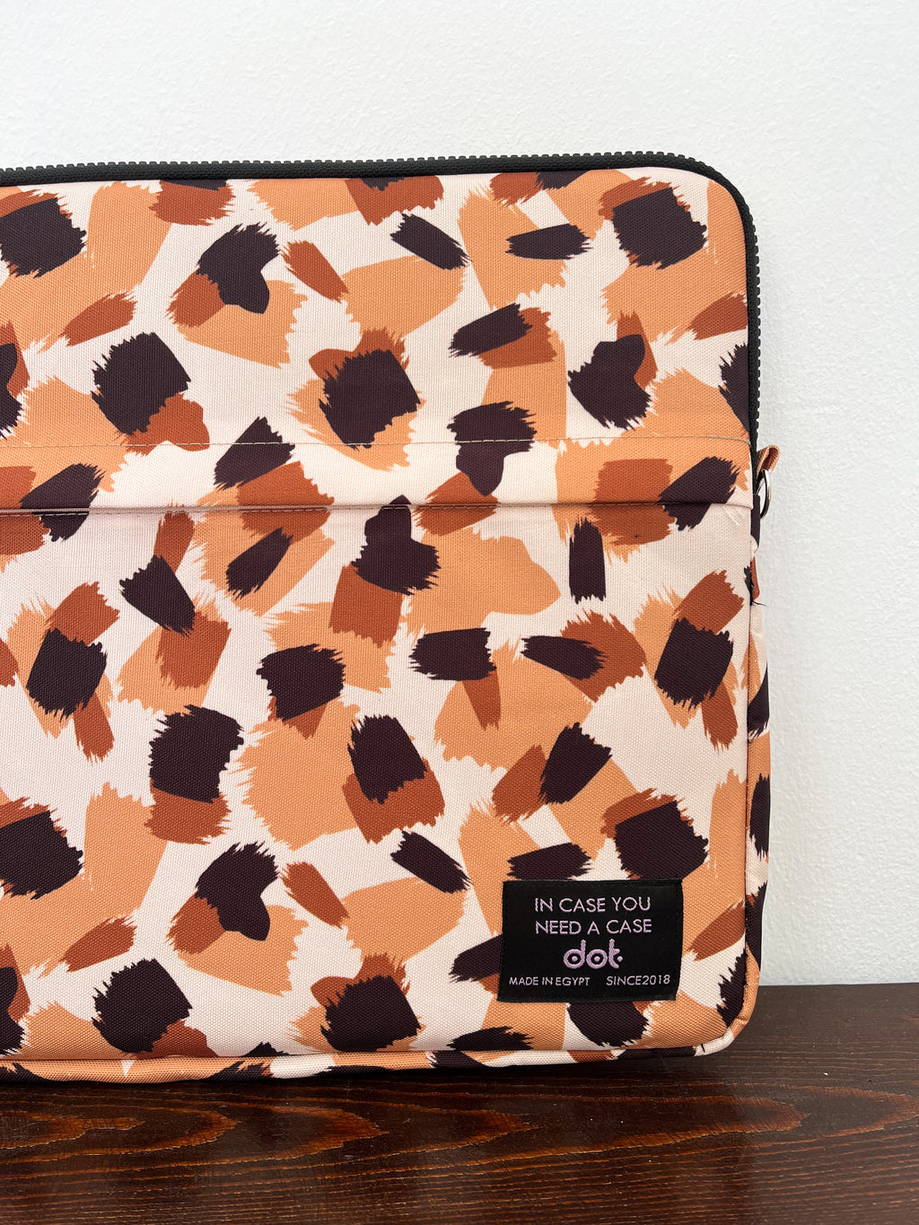 Leopard print 15.6 inch Laptop Sleeve - dotgallery