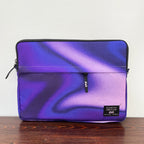 Gradient glow in Purple monochrome 13 inch Laptop Sleeve - dotgallery