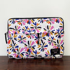 Wildflower in white 13 inch Laptop Sleeve - dotgallery
