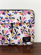 Wildflower in white 13 inch Laptop Sleeve - dotgallery
