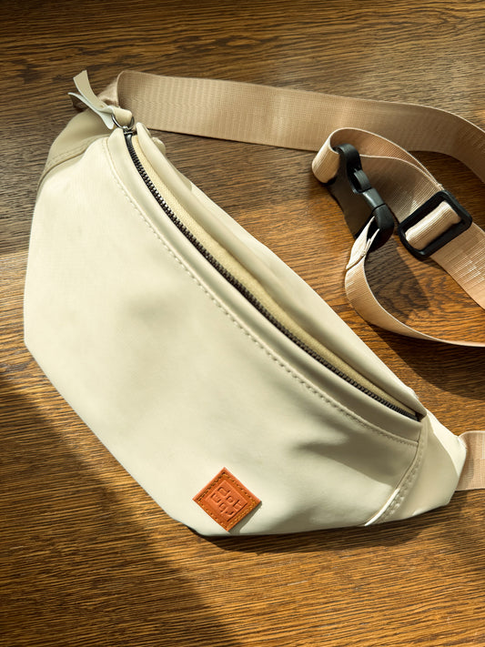 off white waist bag