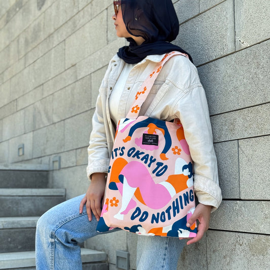 Do Nothing Tote Bag