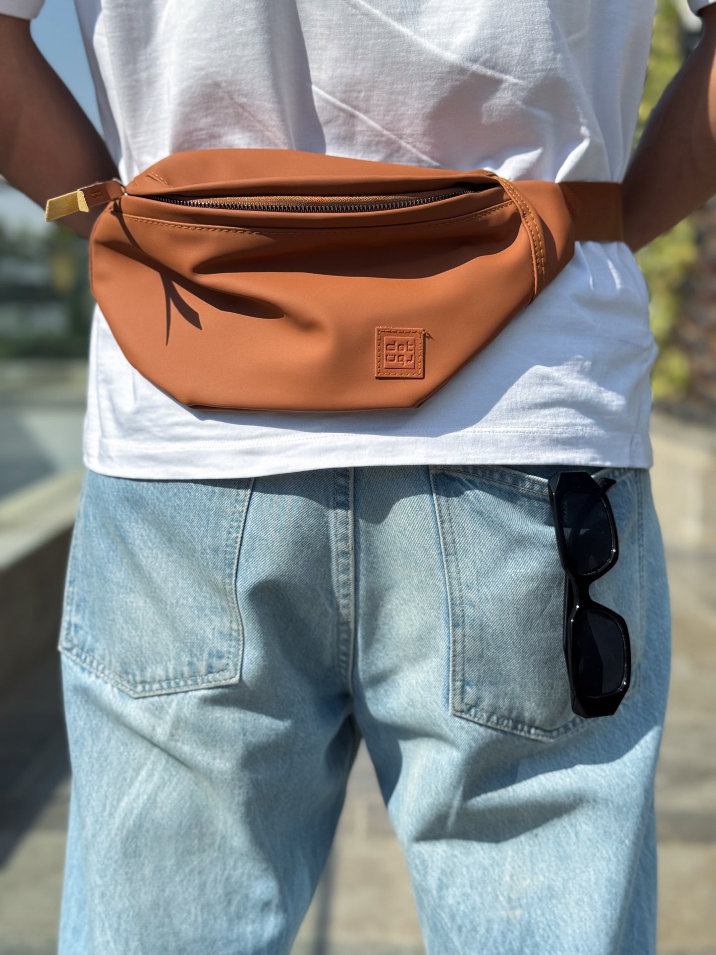 tawny waist bag