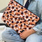Leopard print 15.6 inch Laptop Sleeve - dotgallery