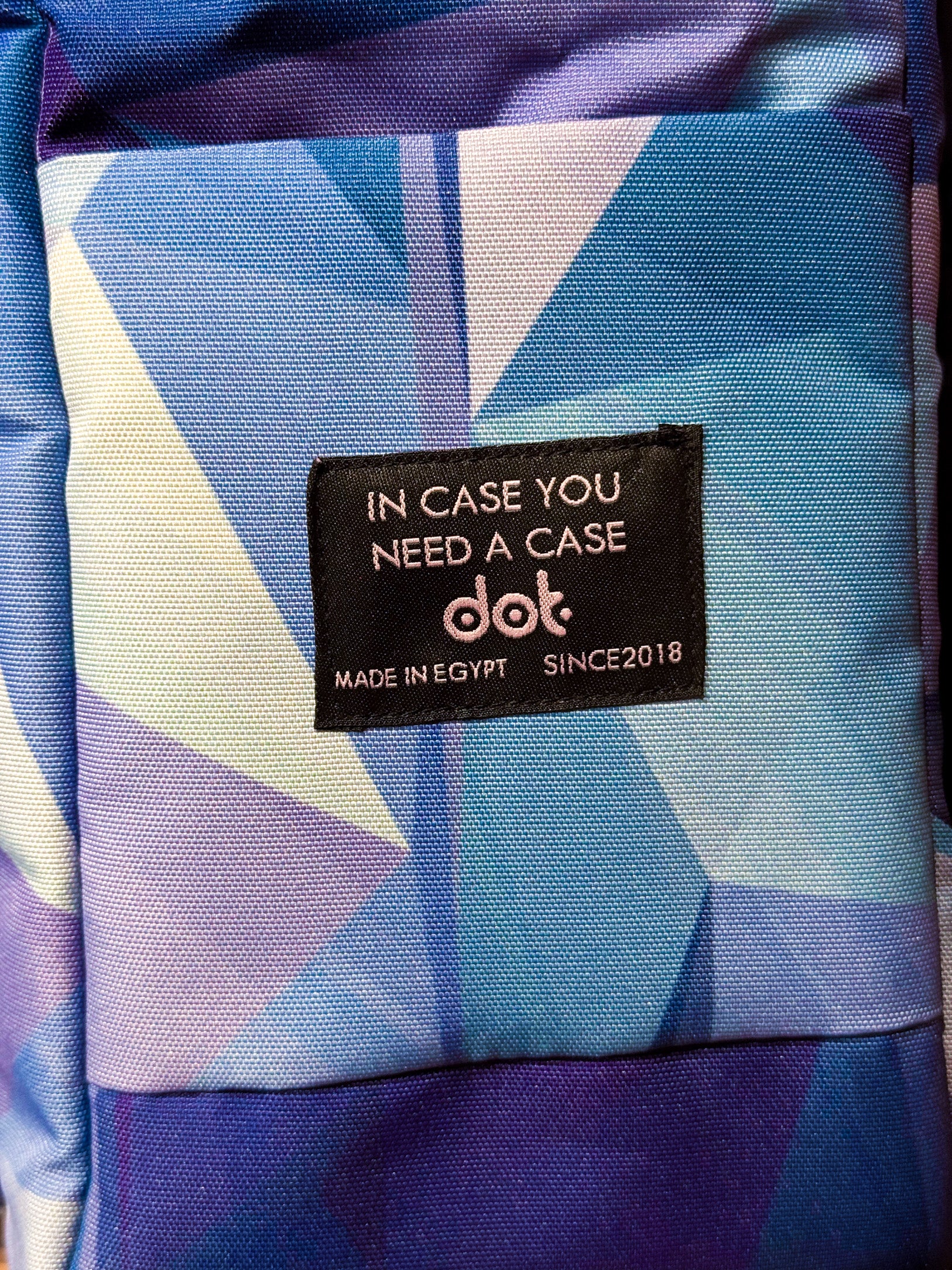 Blue Crystal Backpack - dotgallery