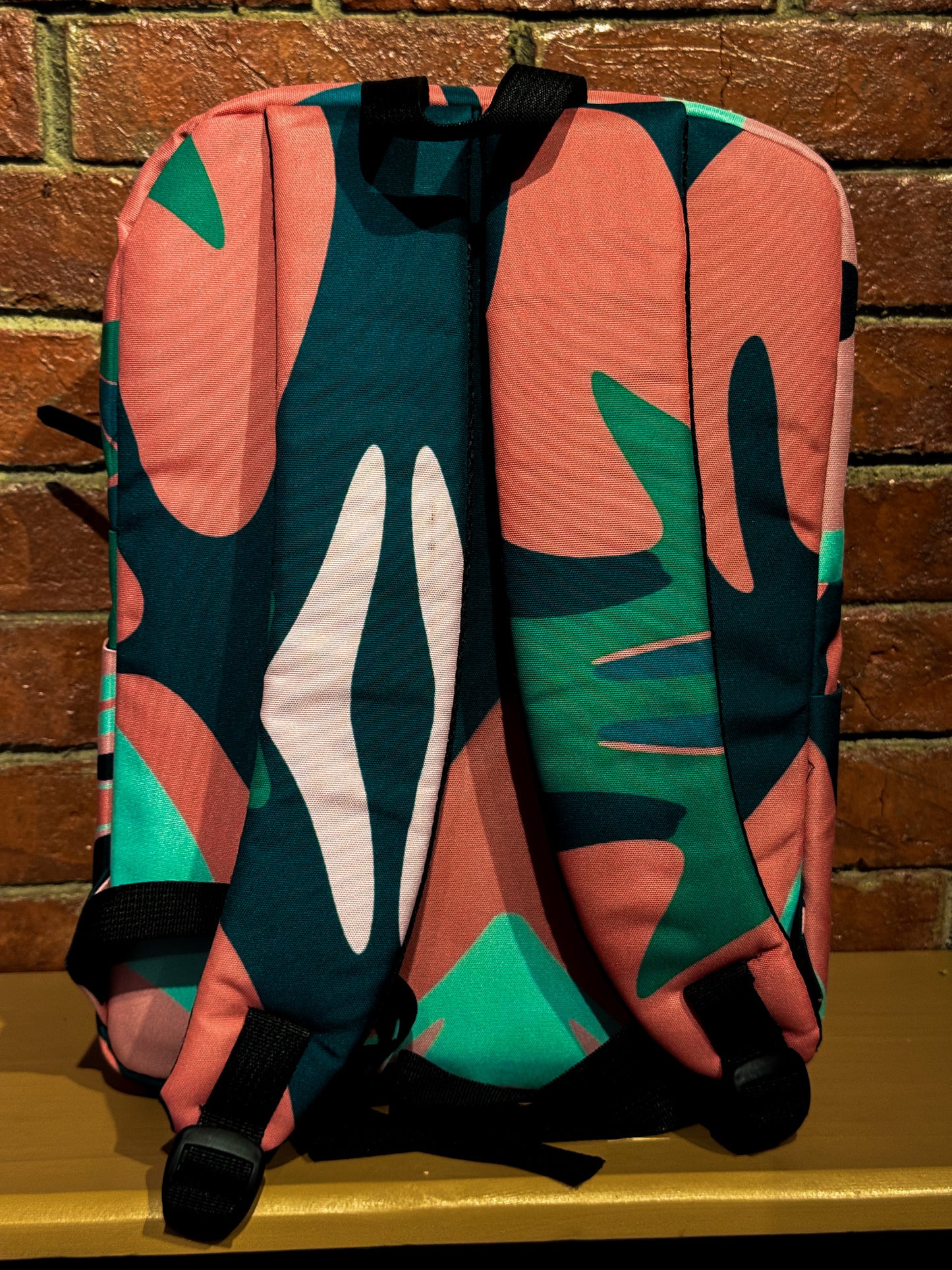 Marbled Abstract Colors Backpack