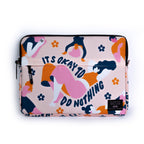 Do nothing  15.6 inch Laptop Sleeve - dotgallery