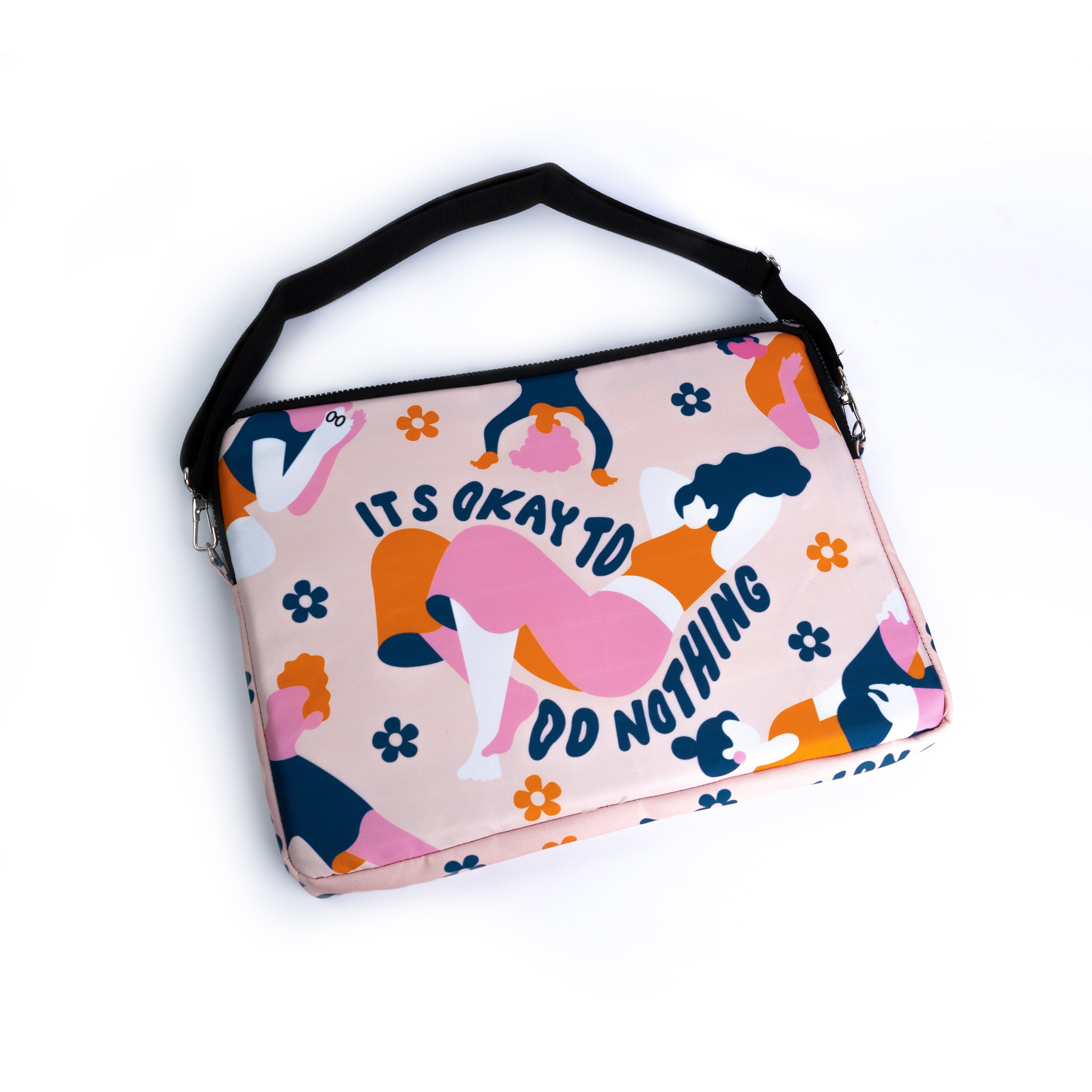 Do nothing  15.6 inch Laptop Sleeve - dotgallery