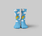 Duck Light Blue Socks - dotgallery
